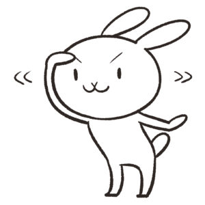 ウサギのイラスト